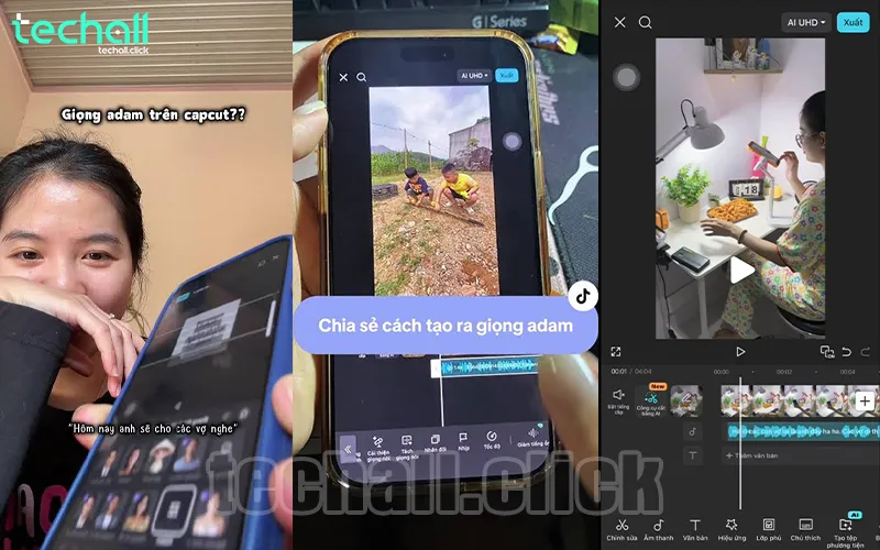 Hiện tượng giọng Adam phủ sóng các nền tảng video ngắn