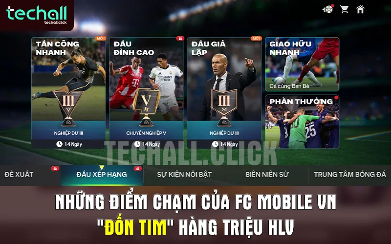 Những Điểm Chạm Của FC Mobile VN "Đốn Tim" Hàng Triệu HLV