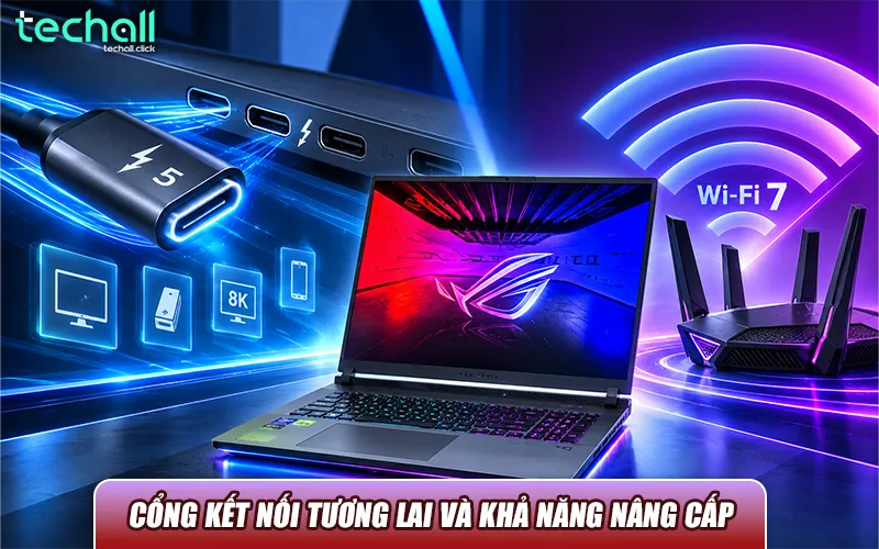 Cổng Kết Nối Tương Lai và Khả năng Nâng Cấp