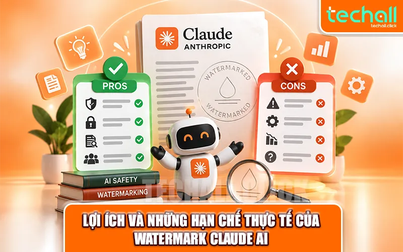 Lợi Ích Và Những Hạn Chế Thực Tế Của Watermark Claude AI