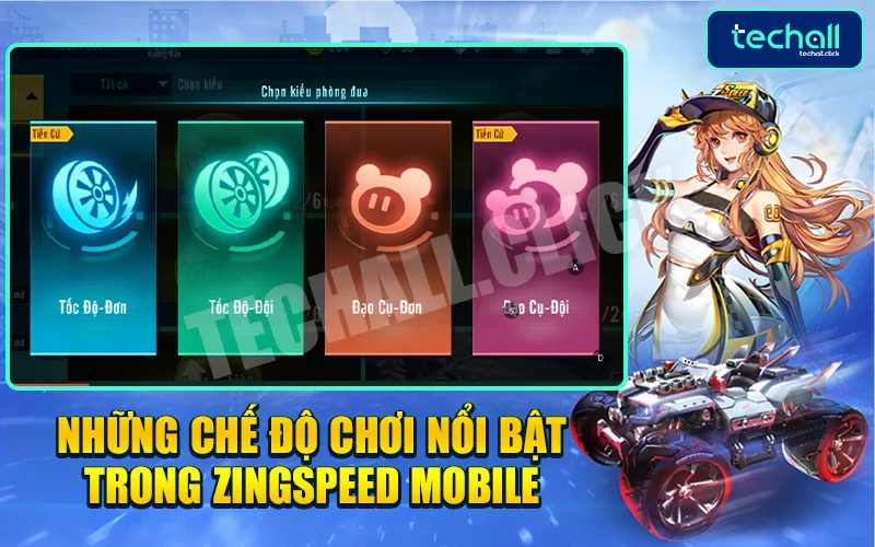 Những Chế Độ Chơi Nổi Bật Trong Zingspeed Mobile
