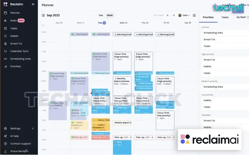 Reclaim.ai - AI quản lý thời gian