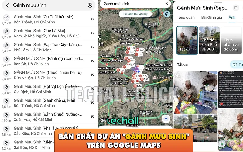 Bản Chất Dự Án "Gánh Mưu Sinh" Trên Google Maps