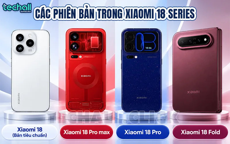 Các bản Xiaomi 18 Series
