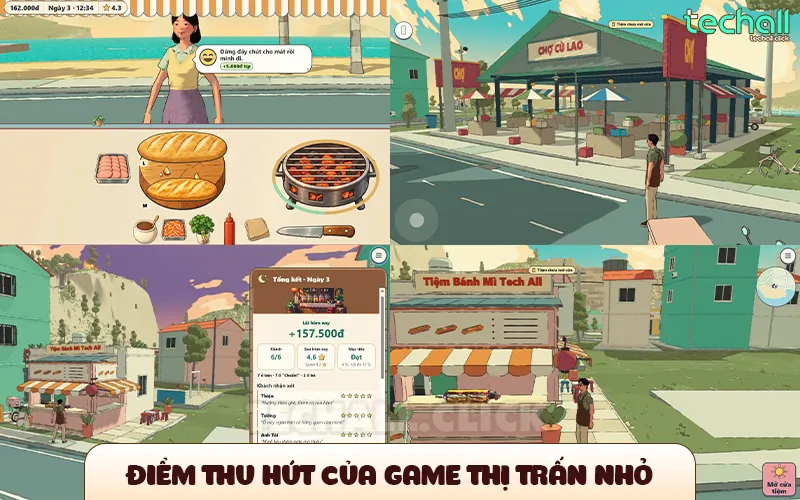 Điểm Thu Hút Của Game Thị Trấn Nhỏ