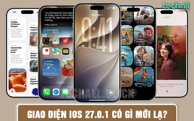 Giao diện iOS 27.0.1