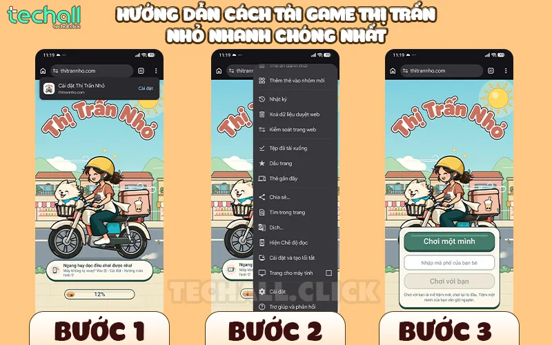 Hướng Dẫn Cách Tải Game Thị Trấn Nhỏ
