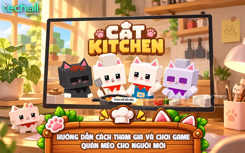 Hướng Dẫn Cách Tham Gia Và Chơi Game Quán Mèo