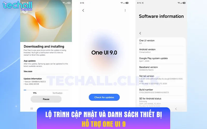 Danh Sách Thiết Bị Hỗ Trợ One UI 9