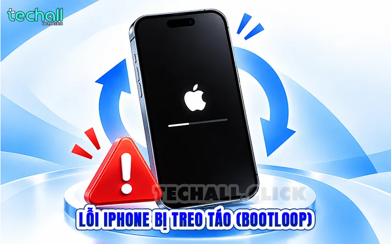 Lỗi iPhone bị treo táo (Bootloop)